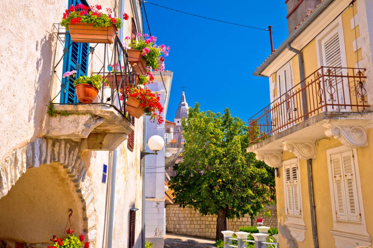 Old town in Omišalj